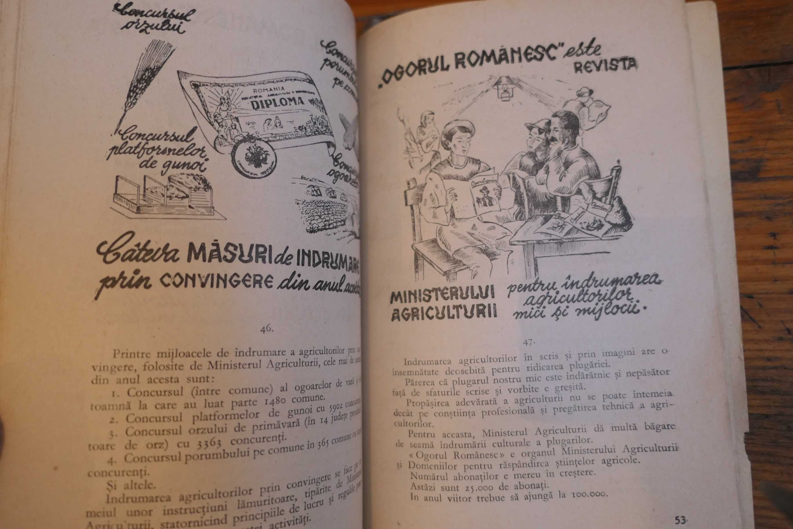 SPORIREA PRODUCTIEI AGRICOLE 1942 Propaganda Razboi Nazista Romania
