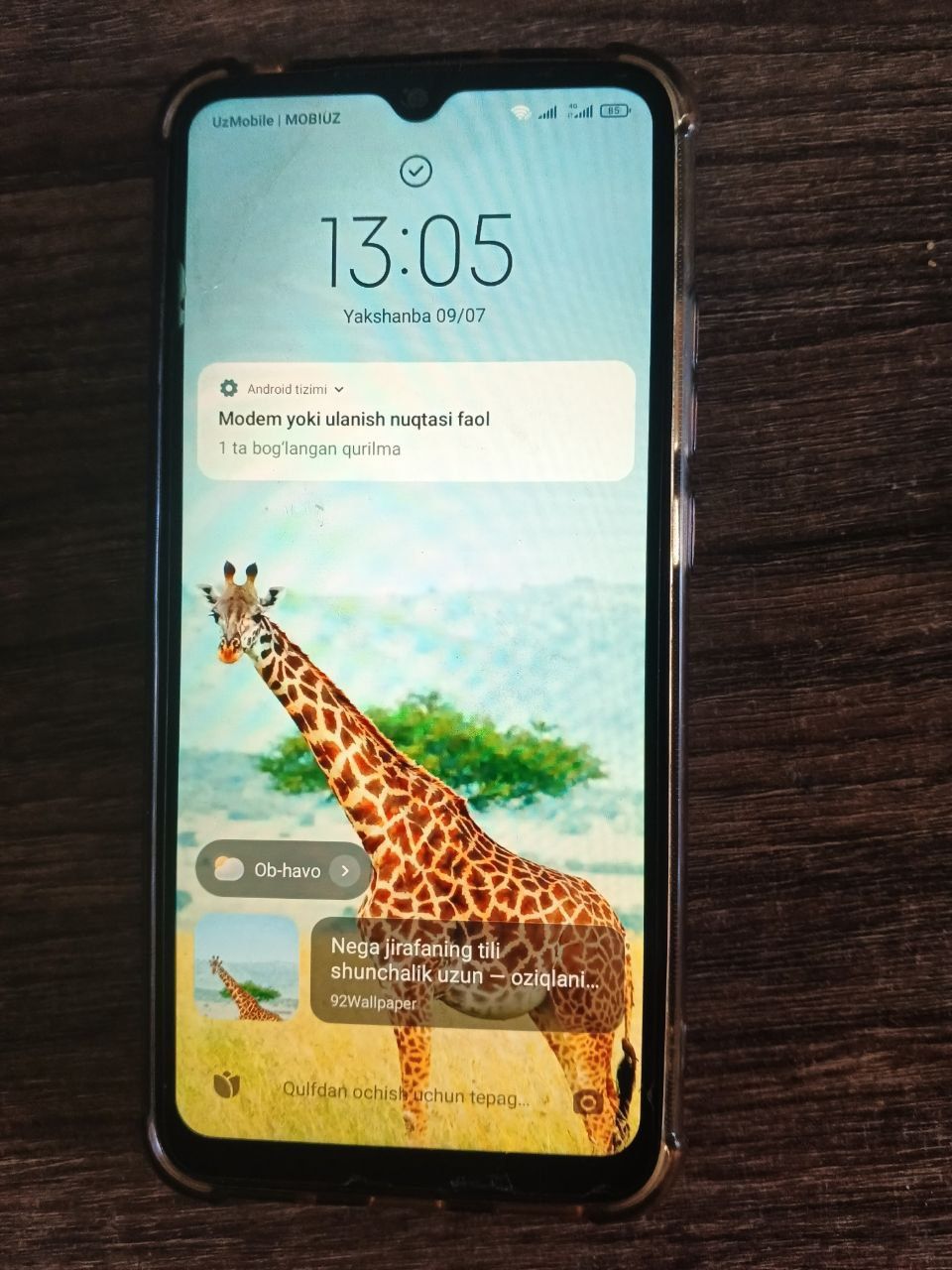 Redmi 9 A  xolati zoʻr