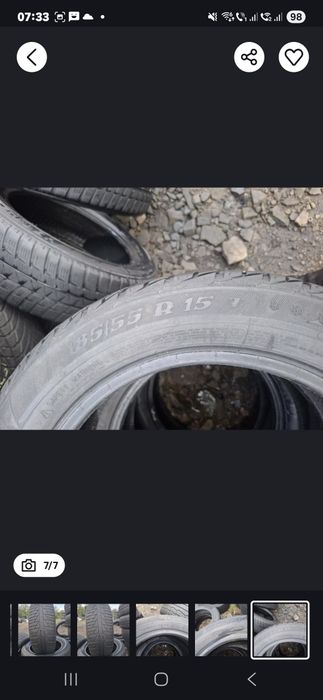 Vand set 4 anvelope 185 55 15 viking iarna