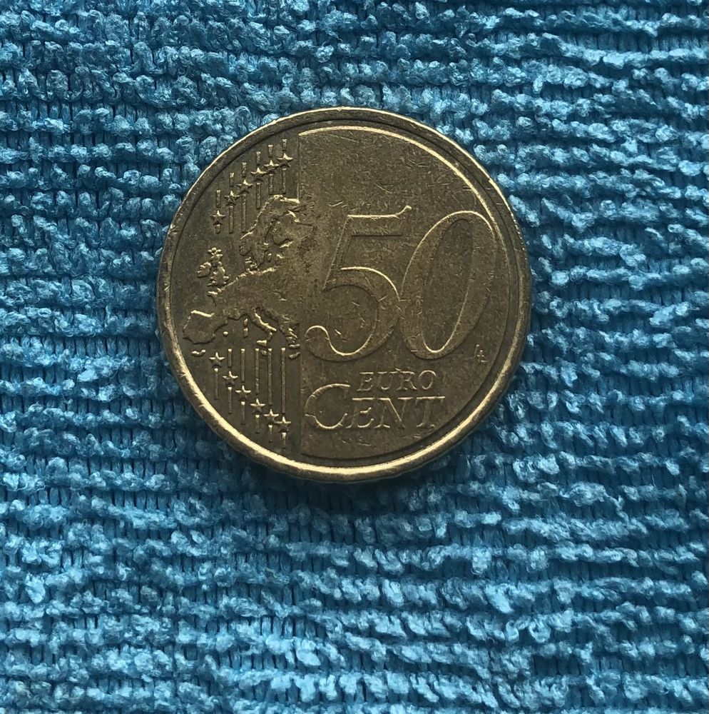 Moneda 0.50 cent Cipru 2008