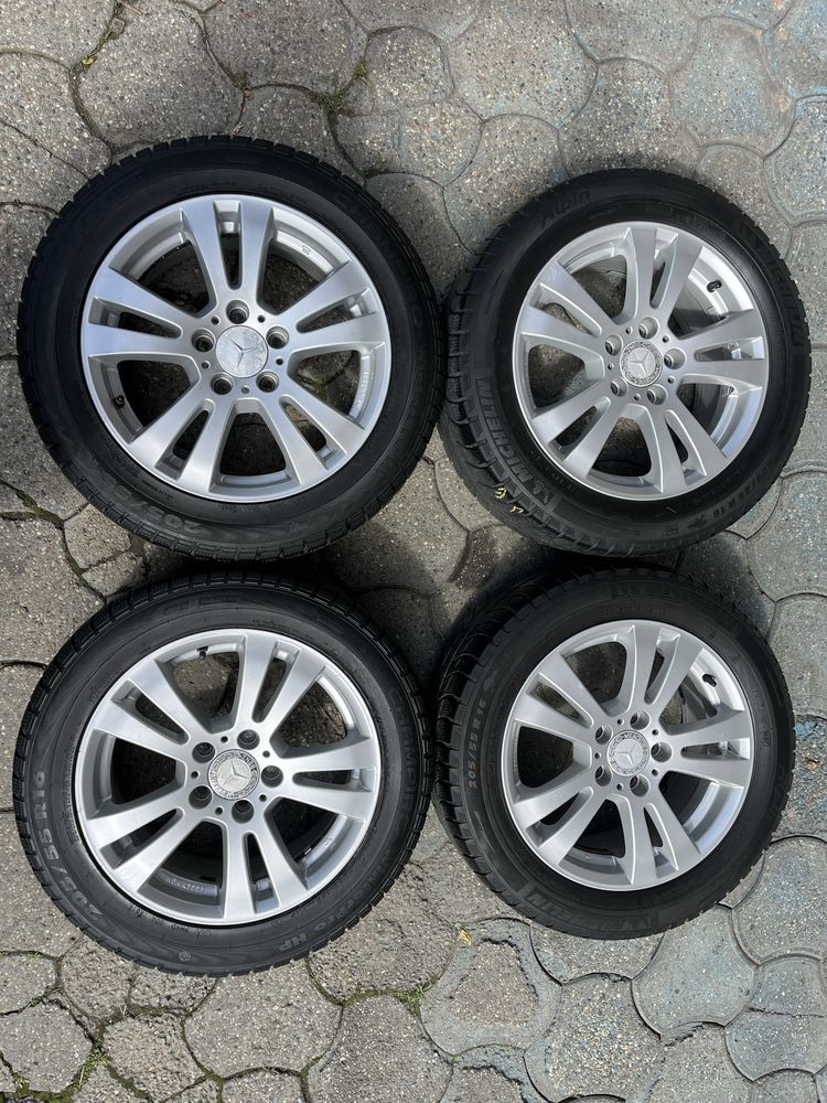 Jante 5x112mm, 205/55 R16 Mercedes Clasa A, B, C, VW, Audi, Seat Skoda