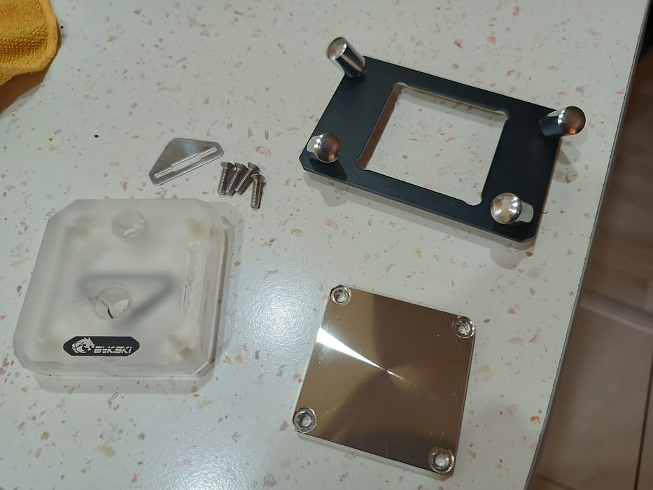 Cooler am4 waterblock din cupru nikelat