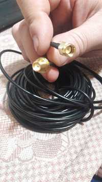 кабель 50 Ом SMA штекер TS9 разъем вайфай модем 4G роутер 5G пигтейлы