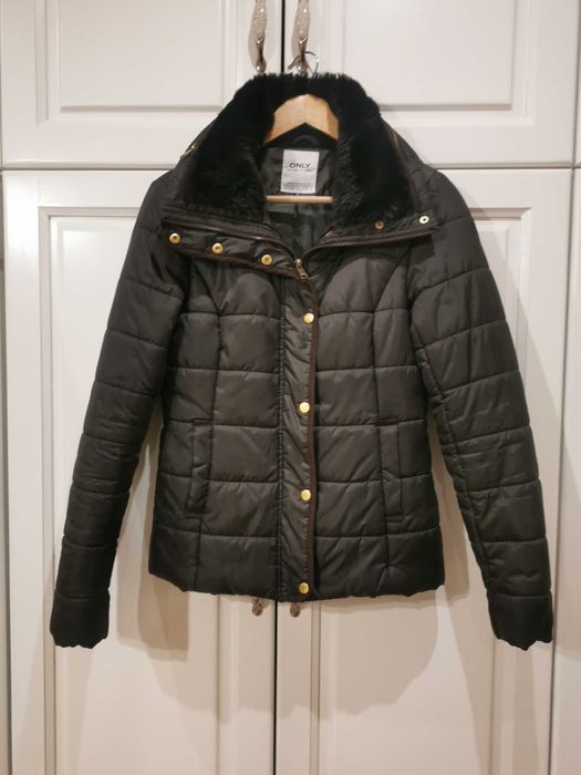 Дамско яке войнишко зелено