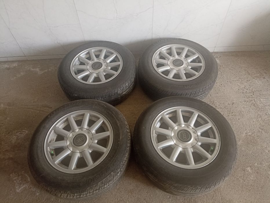 Продам диски с шинами размер 205, 65, 15 в идеальном состоянии