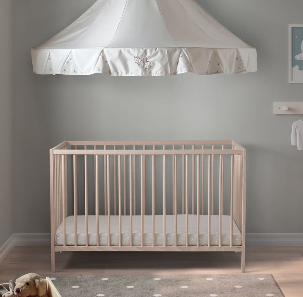 Patut bebe+saltea Ikea
