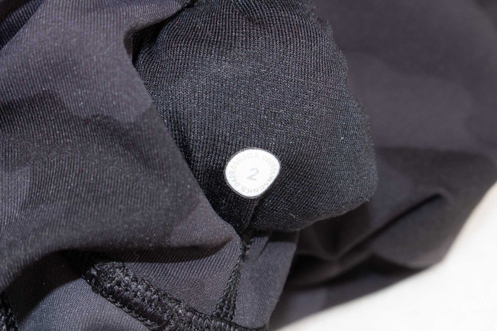 Lululemon Wunder оригинален дамски клин черен камофлаж висока талия XS