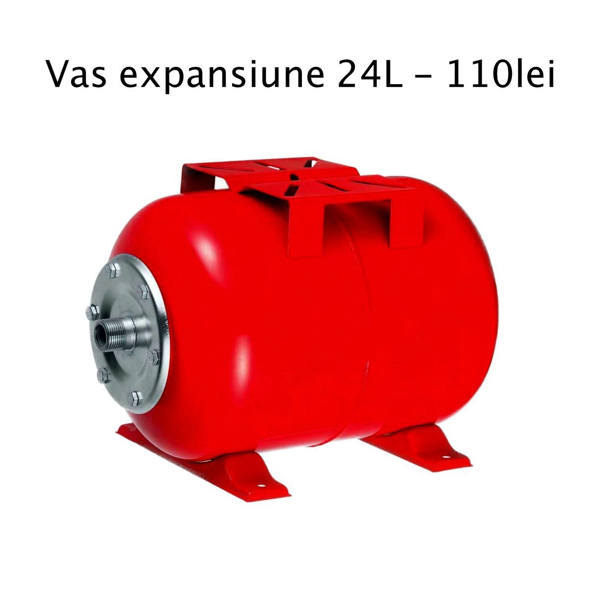 Vase expansiune/Butelii hidrofor orizontale 24/50/80/100 litri.