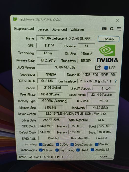 Emtek RTX2060Super 8Gb GDDR6 20шт