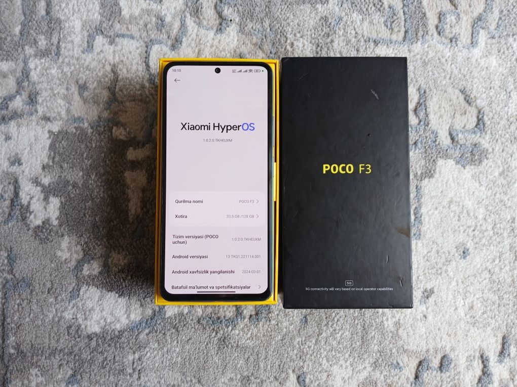 Poco F3 5G ideal