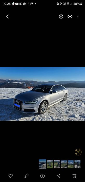 audi a6 quattro,diesel,190cp, 2017