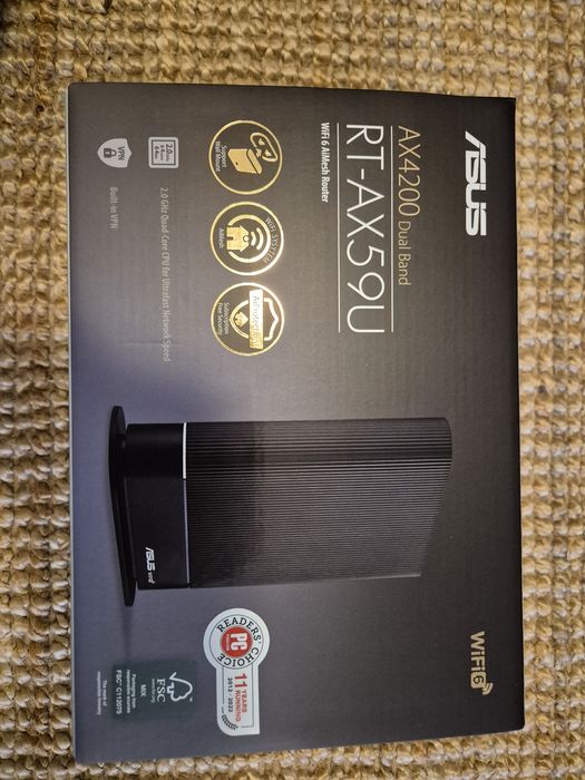 Router Asus RT-AX59U, WiFi 6, 3600 Mbps