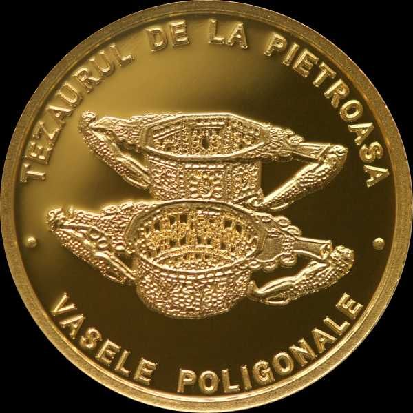 Istoria aurului - Tezaurul de la Pietroasa – Vasele Poligonale
