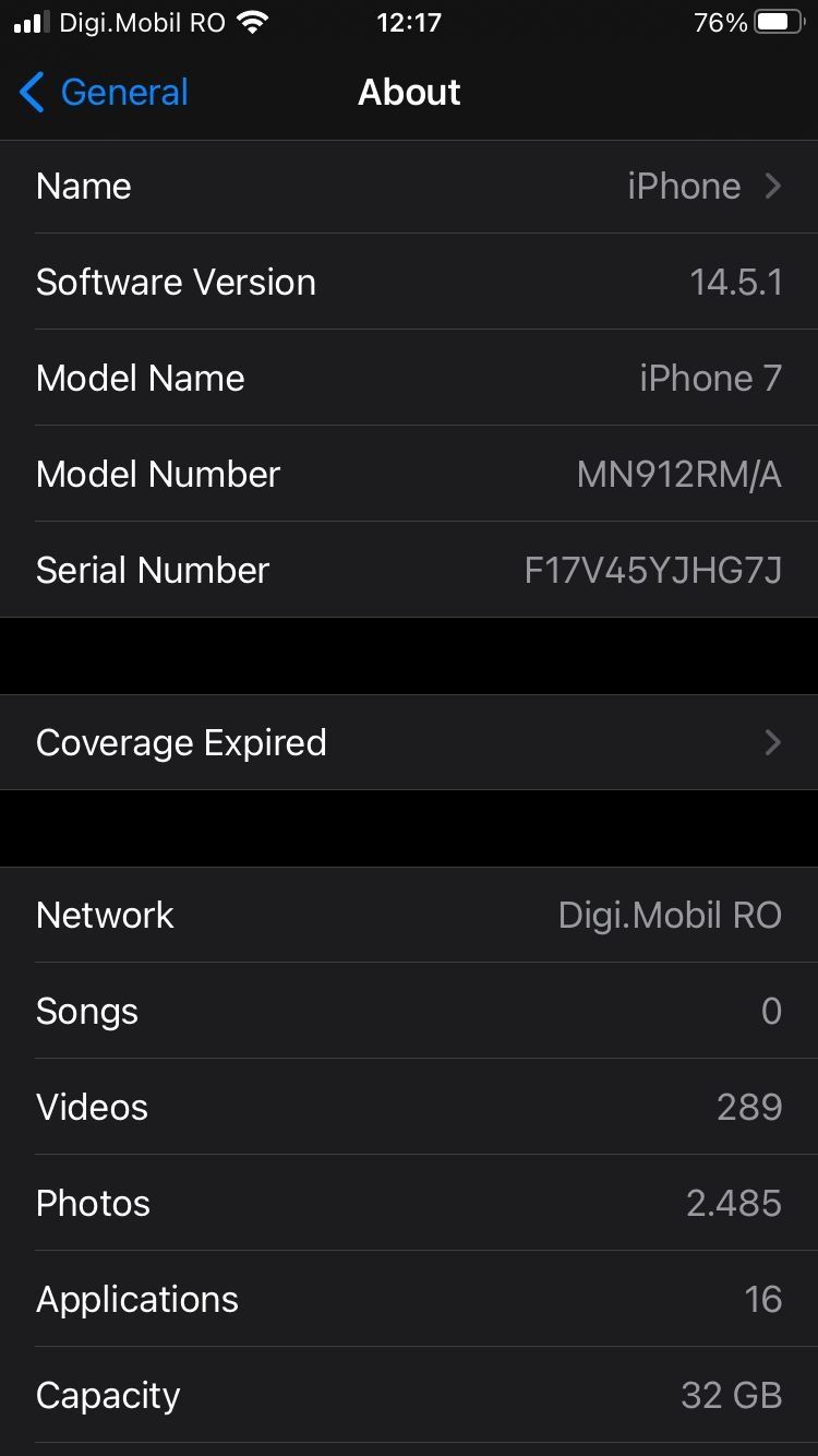 iPhone 7, 32GB, Rose Gold