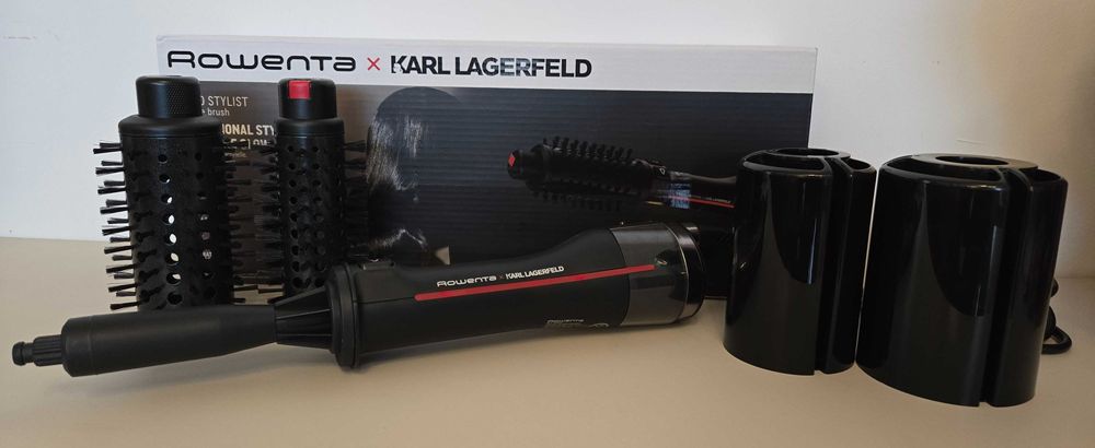 Vand Perie rotativa cu aer cald Rowenta x Karl Lagerfeld