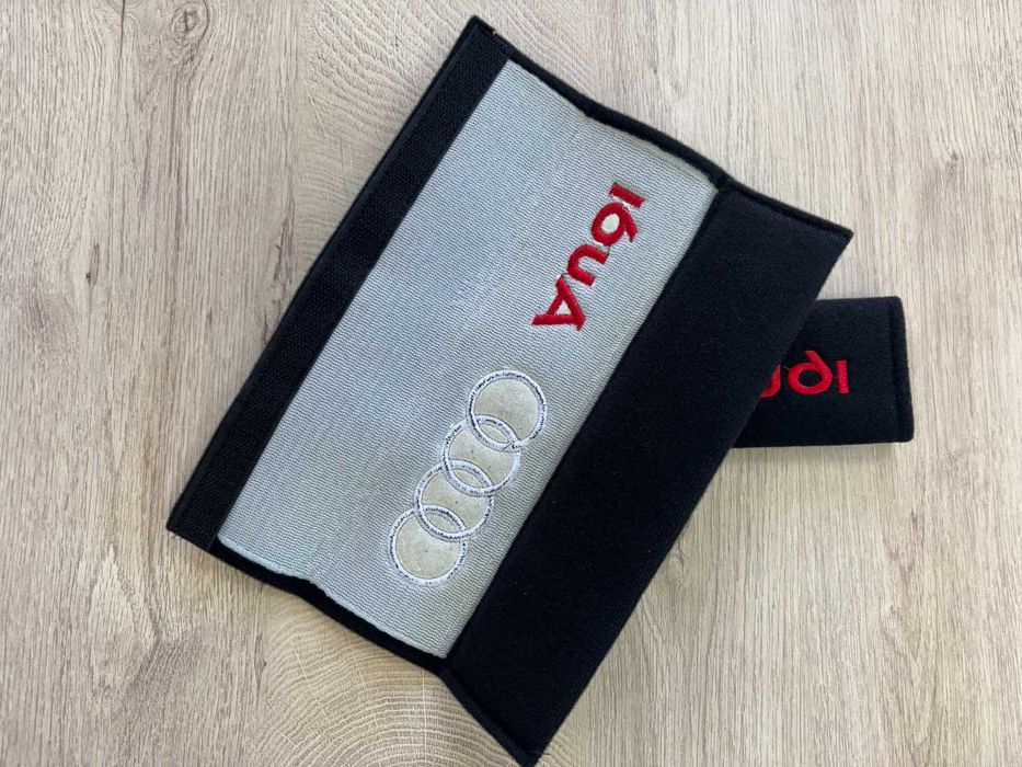 Комплект 2 броя протектори за колани на автомобил - Audi