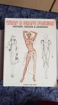Wrap & drape fashion History, design drawing книга