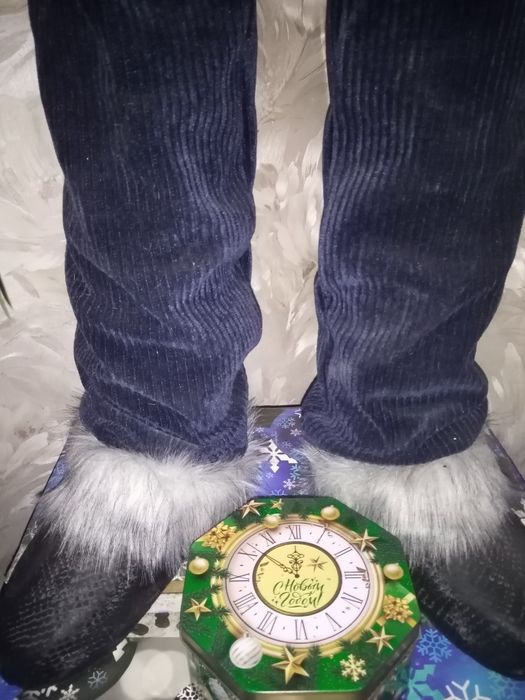 Новогодний гном высота 1 метр 20см