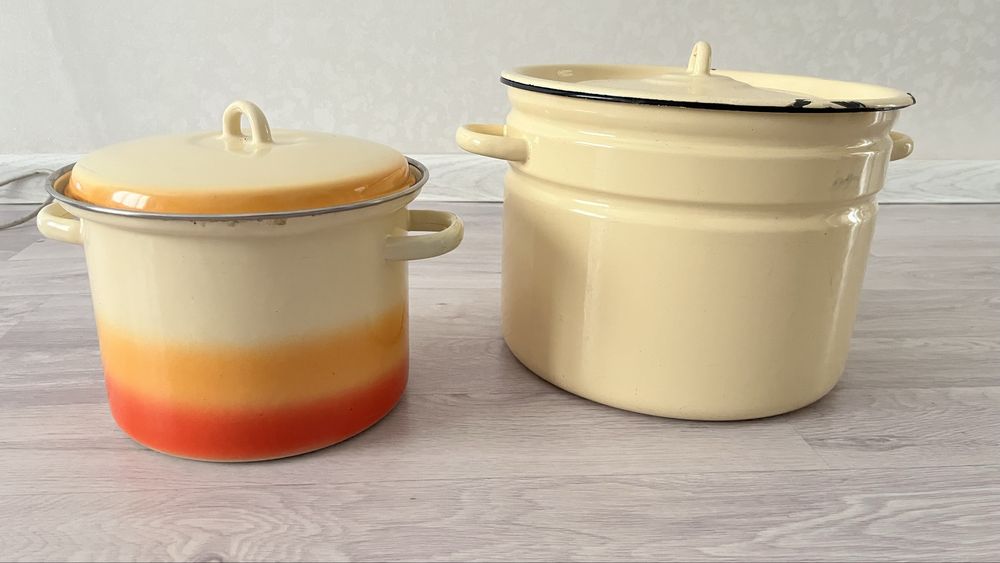 Леген табак кастрюля эмаль посуда