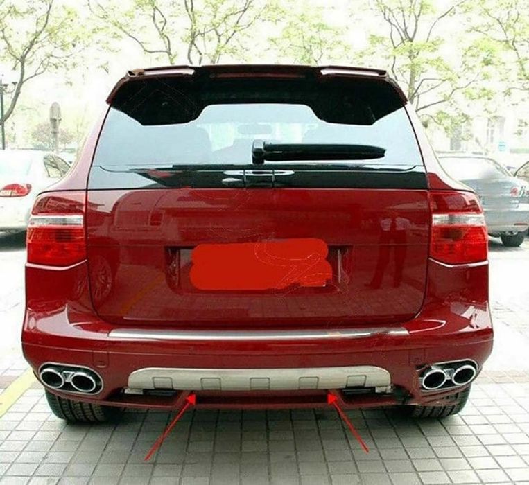 Предна и задна никелова дифузори за броня 
Porsche Cayenne