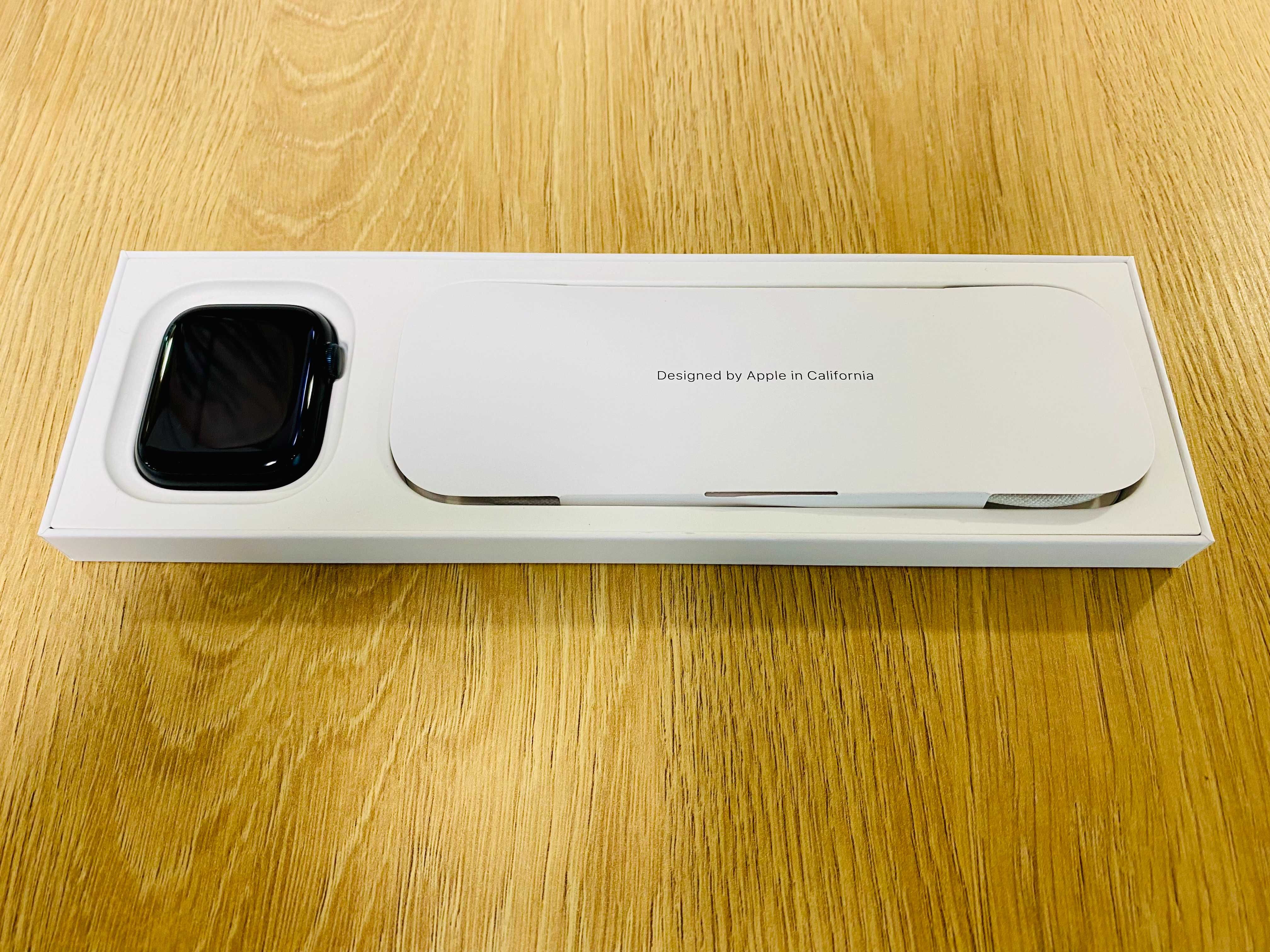 Apple Watch Series 9 GPS, 45mm, Midnight Al Case, SB M/L GPS, 96%