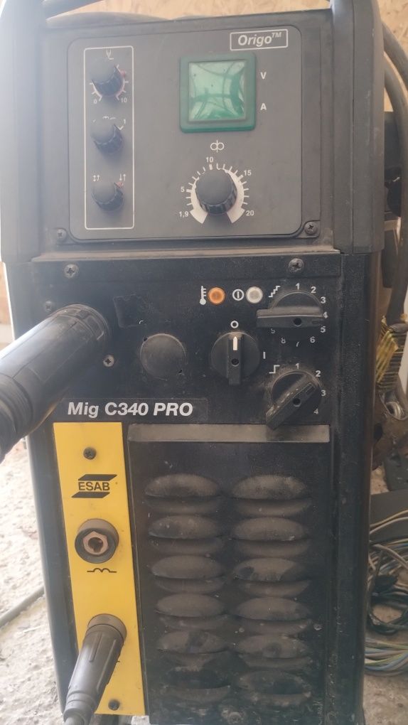 Origo Mig C340 Pro 4WD V/A Aparat de sudura Mig/Mag, Esab