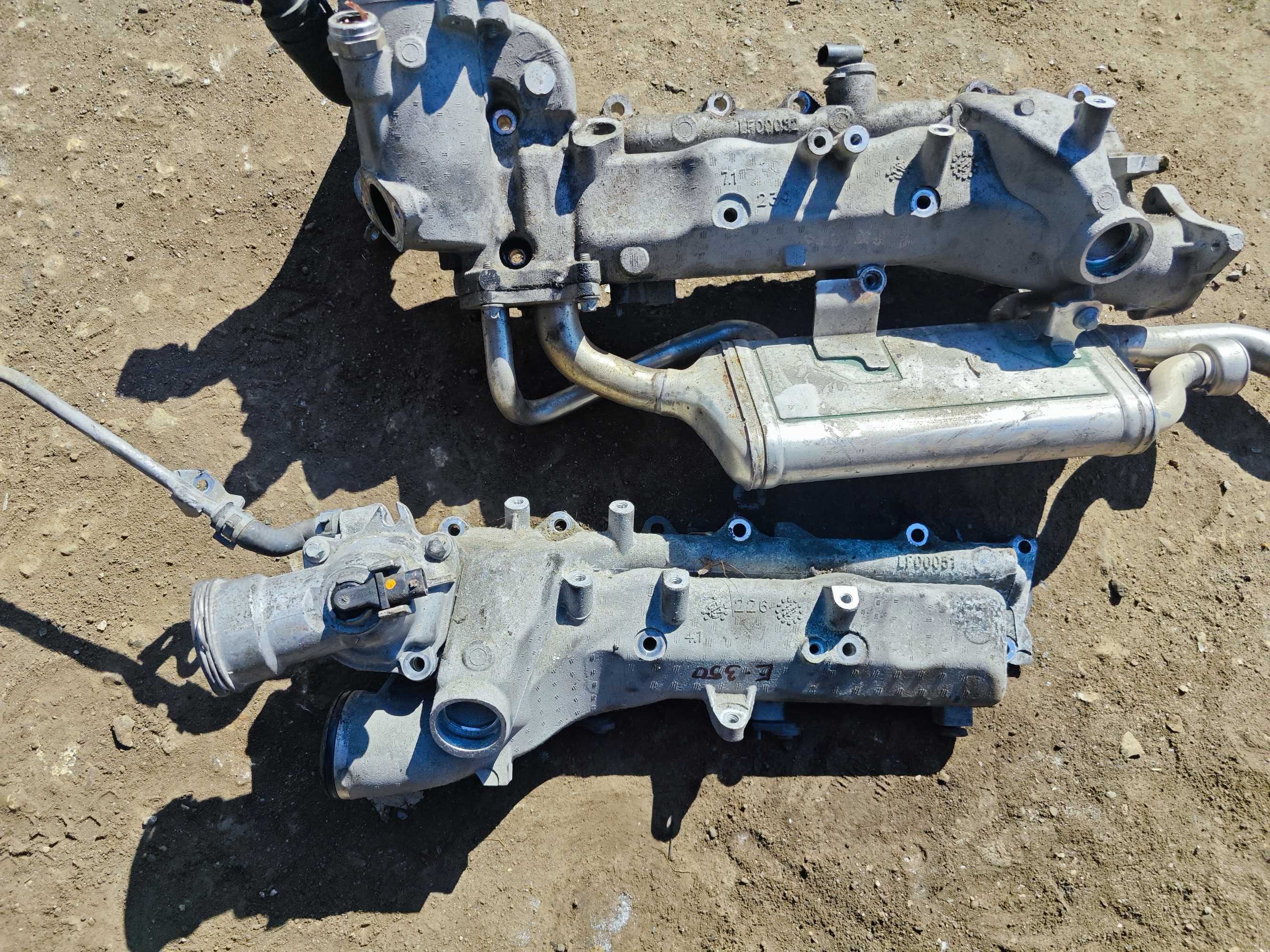 Вихрови клапи EGR Mercedes W212 W218 E CLS S класа Мерцедес 265кс