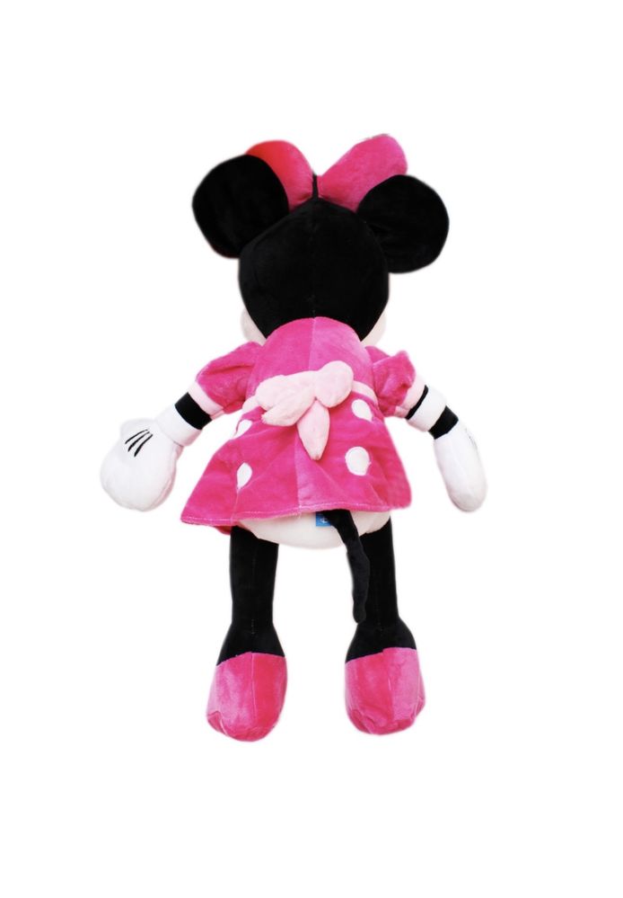 Jucarie de plus Minnie Mouse, roz sau rosu, 40 cm, NOUA