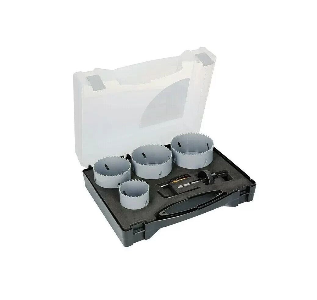 Set carote CRAFTOMAT pentru metal, lemn, plastic, 51/68/76/83 mm
