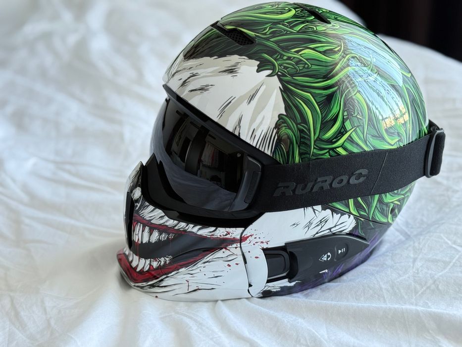 Casca Ruroc Joker + Audio Shockpods M/L