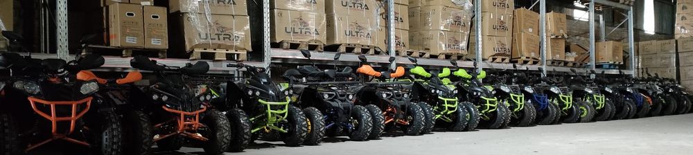ATV-uri de la 49cc până la 250cc noi cu garnatie și livrare