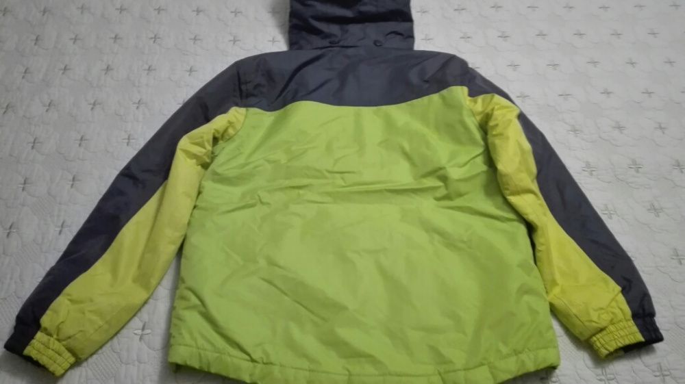 Зимно яке за момче, полар, ръкавици - CRIVIT, Benettоn, Kiltec-152 см