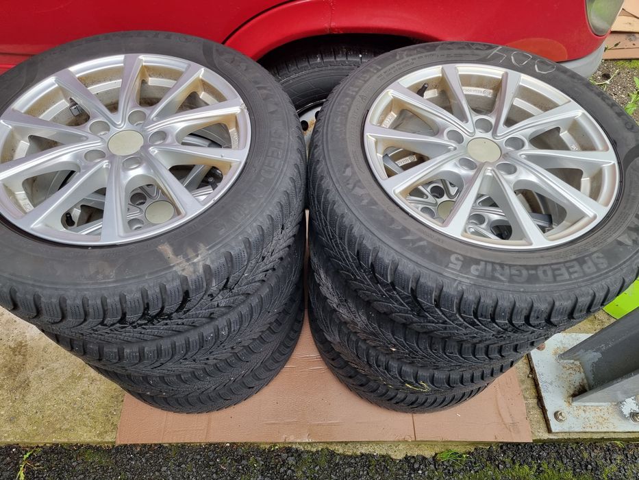 Anvelope 205 55 R16 M+S cu jante