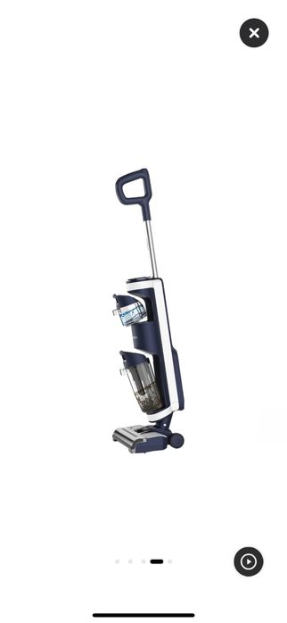Aspirator vertical cu mop - fara fir