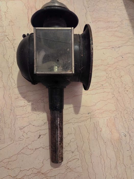Стар Френски фенер за файтон
