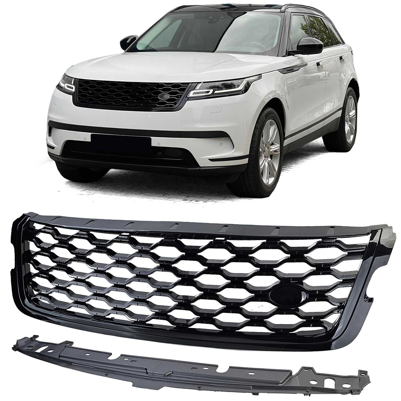 Решетка Рейндж роувър Велар Нова черна гланц Range rover Velar L560
