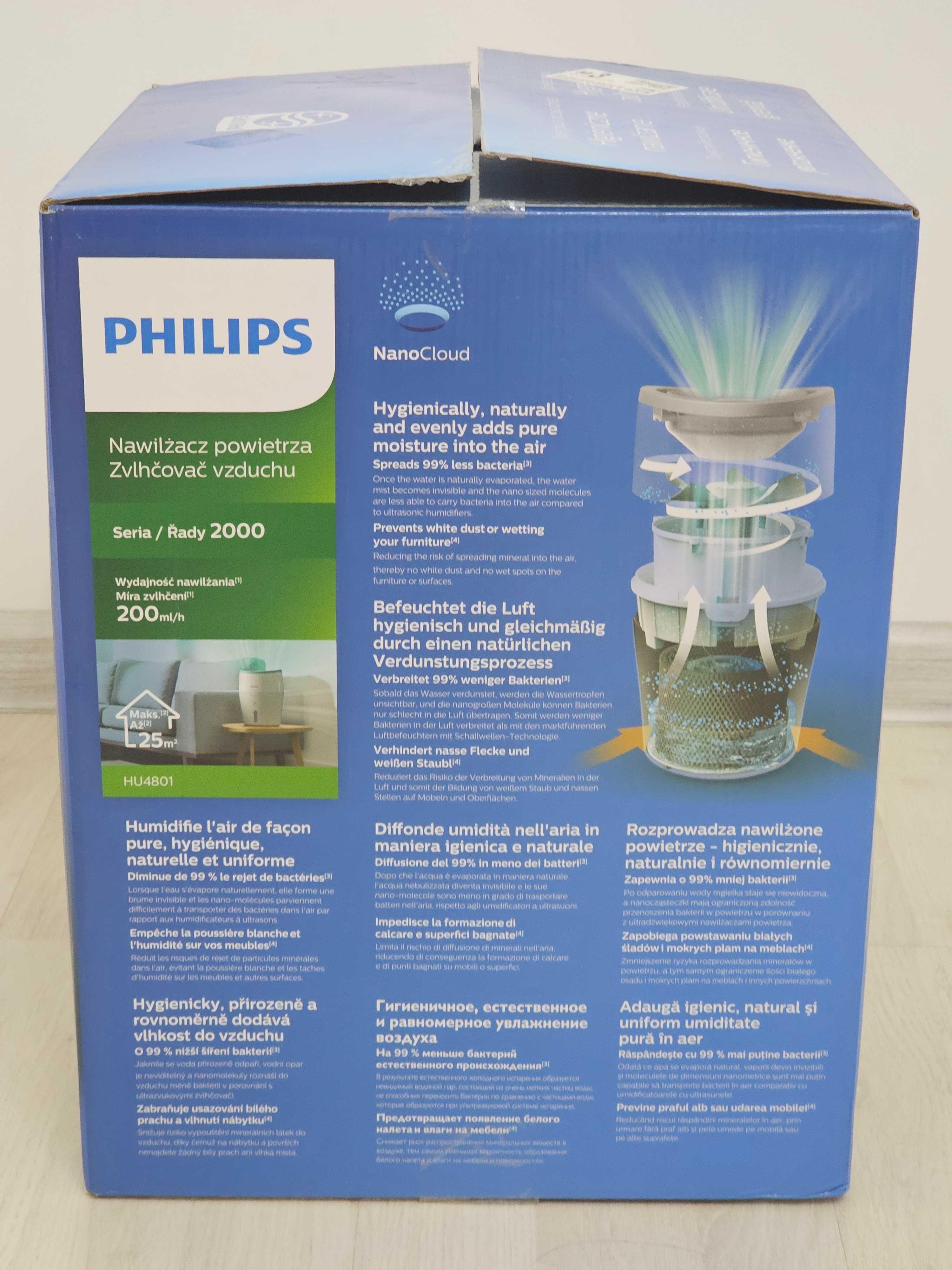 Мойка воздуха, увлажнитель, очиститель Philips HU4801
