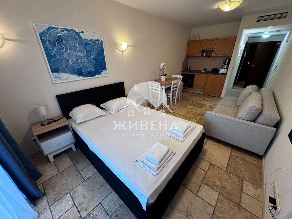 Продава обзаведен 1-стаен апартамент, с.Топола, 45 кв.м