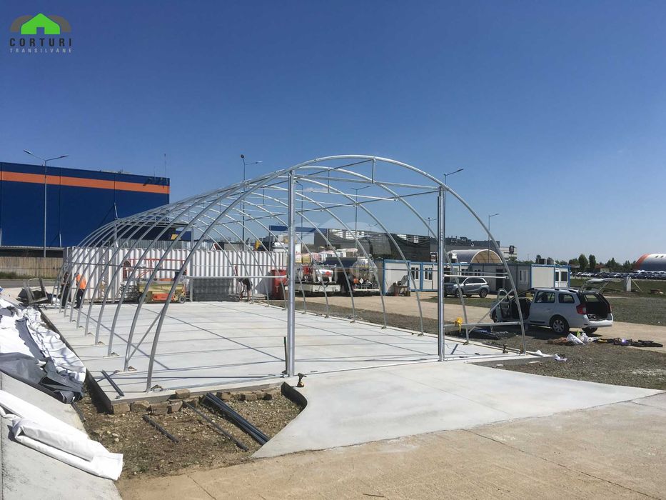 Structura din otel pentru corturi industriale
