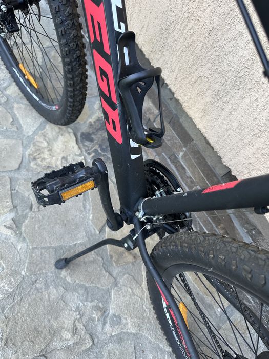Bicicleta mountainbike Omega ROWAN 27.5", cadru 49 cm, Negru/Rosu