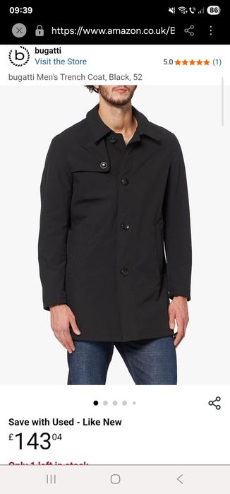 Palton/pardesiu Bugatti 48 M