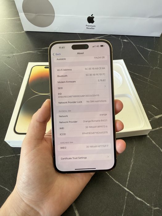 Iphone 14 pro max de 128 gb