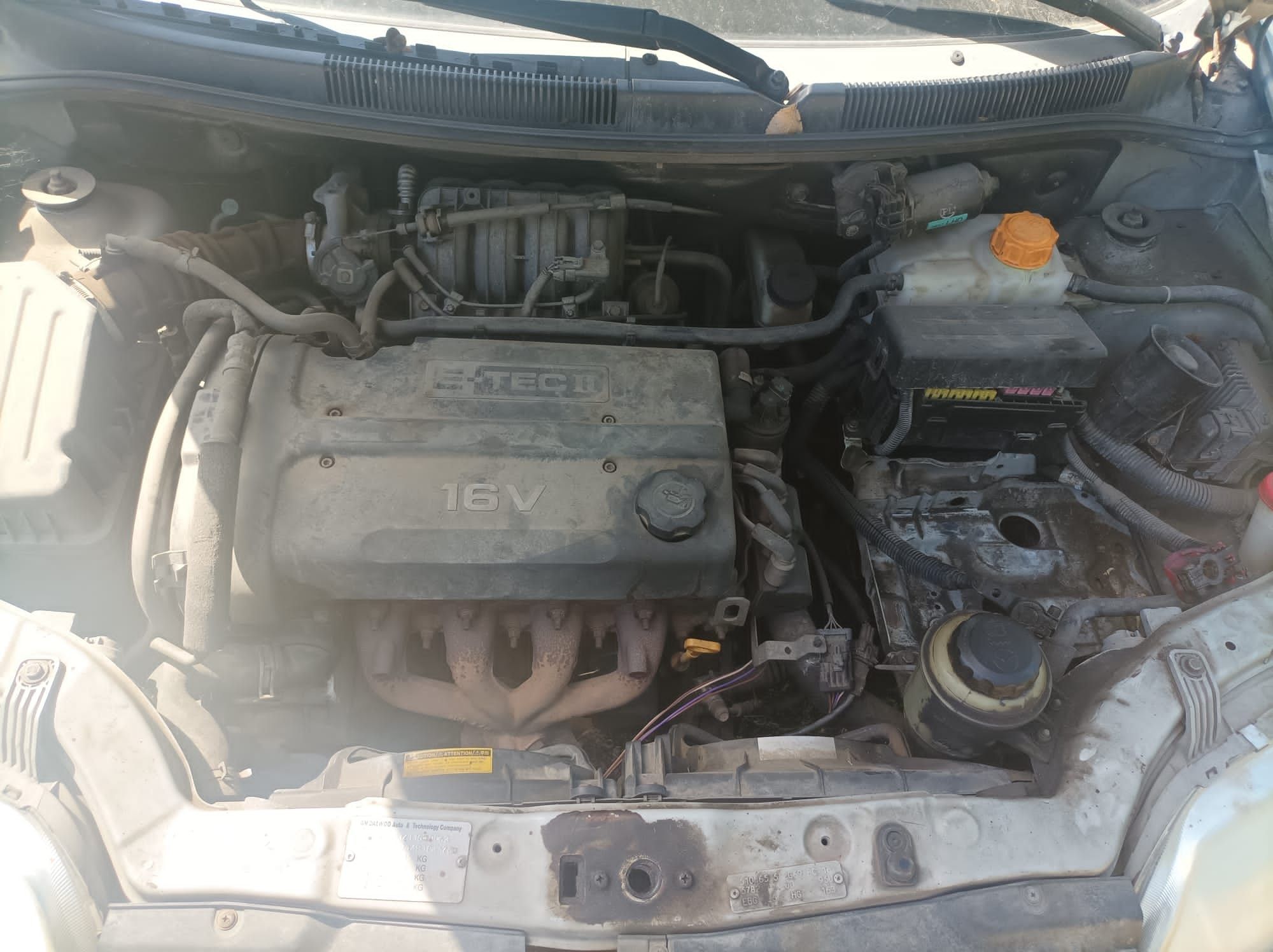 Motor complet fără anexe 1.4 benzină Chevrolet Kalos an 2006