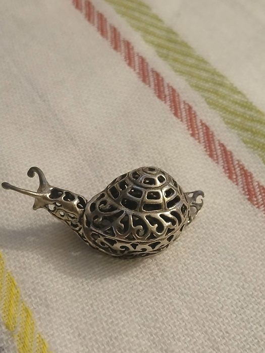 Miniatura argint masiv 800