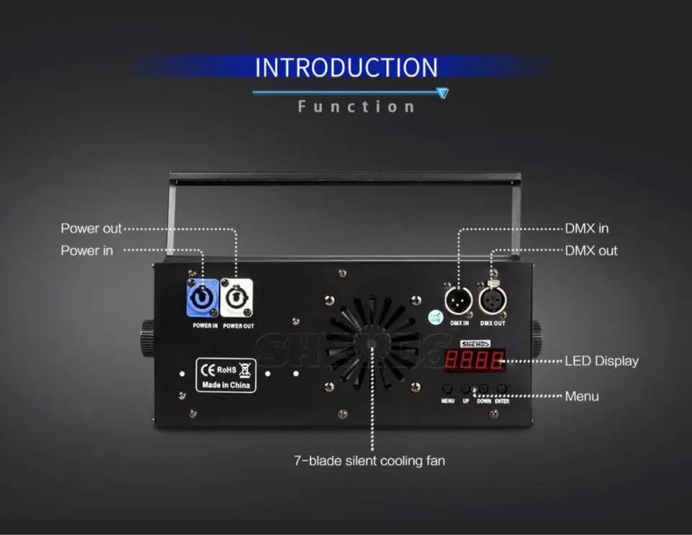 Сценичен ефект LED COB BLINDER 2 x 100 w