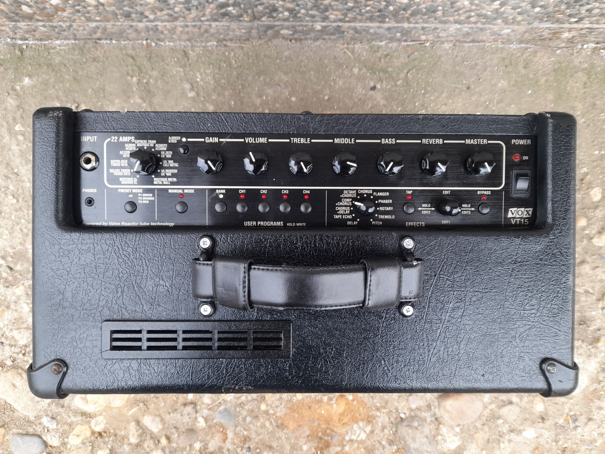 amplificator chitara Vox VT15 Valvetronix