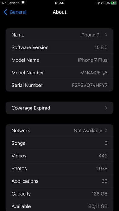 Iphone 7 plus Iphone 7+ 128gb ideal matt black обмен бор