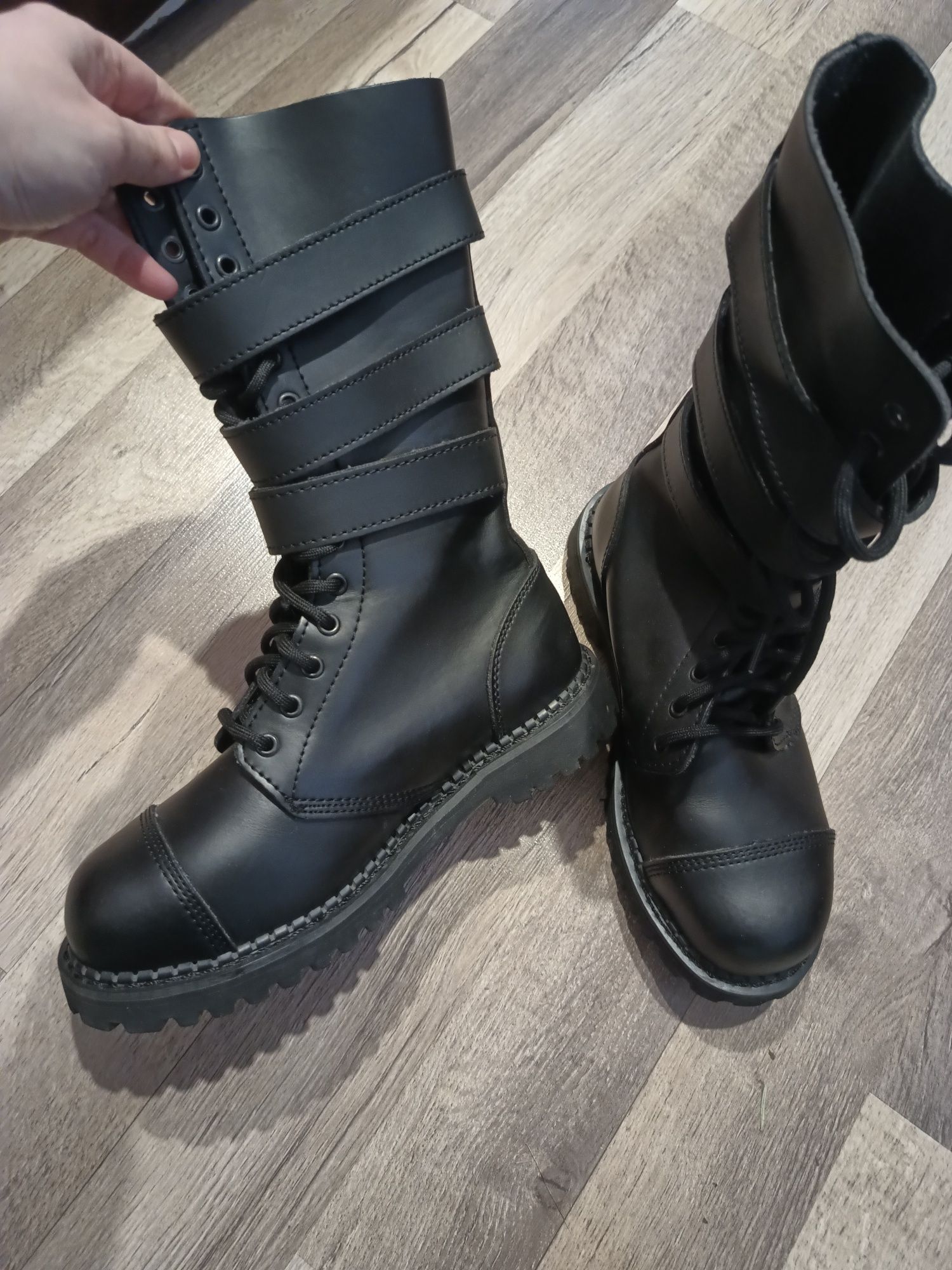 Cizme piele, unisex Brandit
