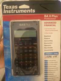 Texas Instruments BA II Plus professional финансовый калькулятор. CFA
