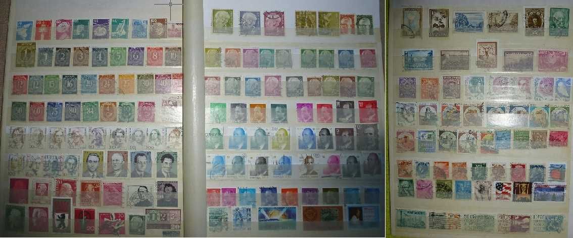 Vând album cu timbre vechi si noi